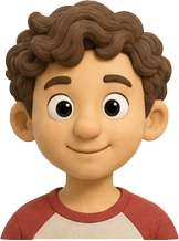 Bite Club boy avatar — playful young boy character